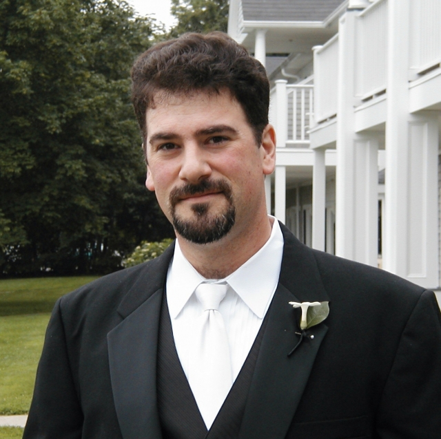 Greg Catalone looking dapper in his tux