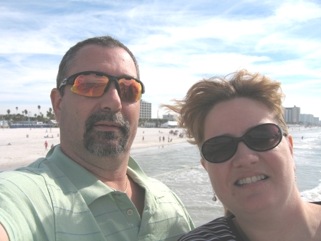 Mike McLaughlin & Kim Reese in Clearwater Beach, Fl.