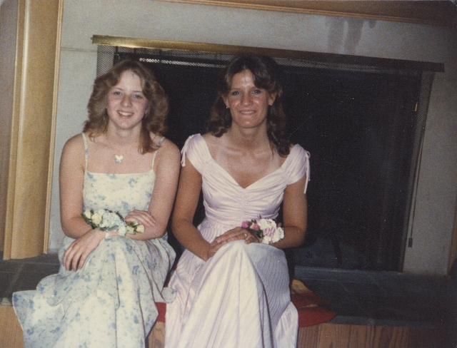 Bev and Molly will be wearing these dresses to the 25th reunion