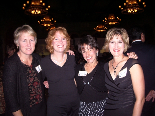 Colleen Rafferty, Penny Coleman, Shelly Goulding and Kathy Cooper