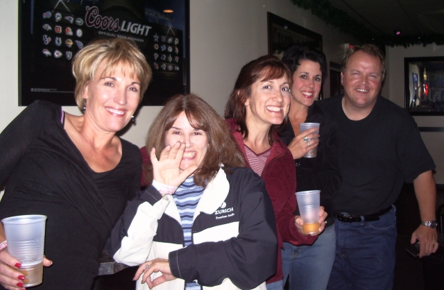 Kim, Patti, Julie Villa, Linda Everest and Kevin Murry